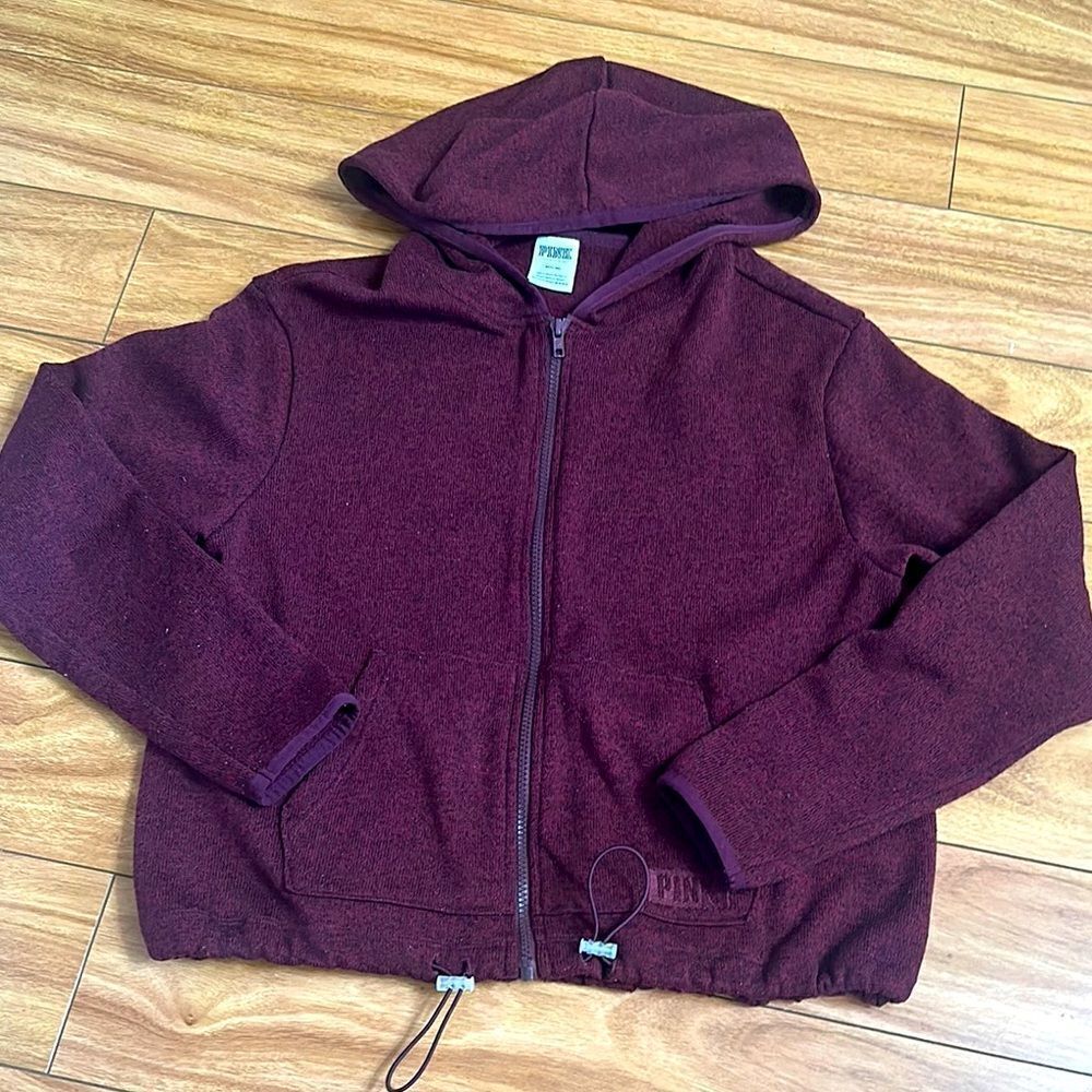 Pink full zip